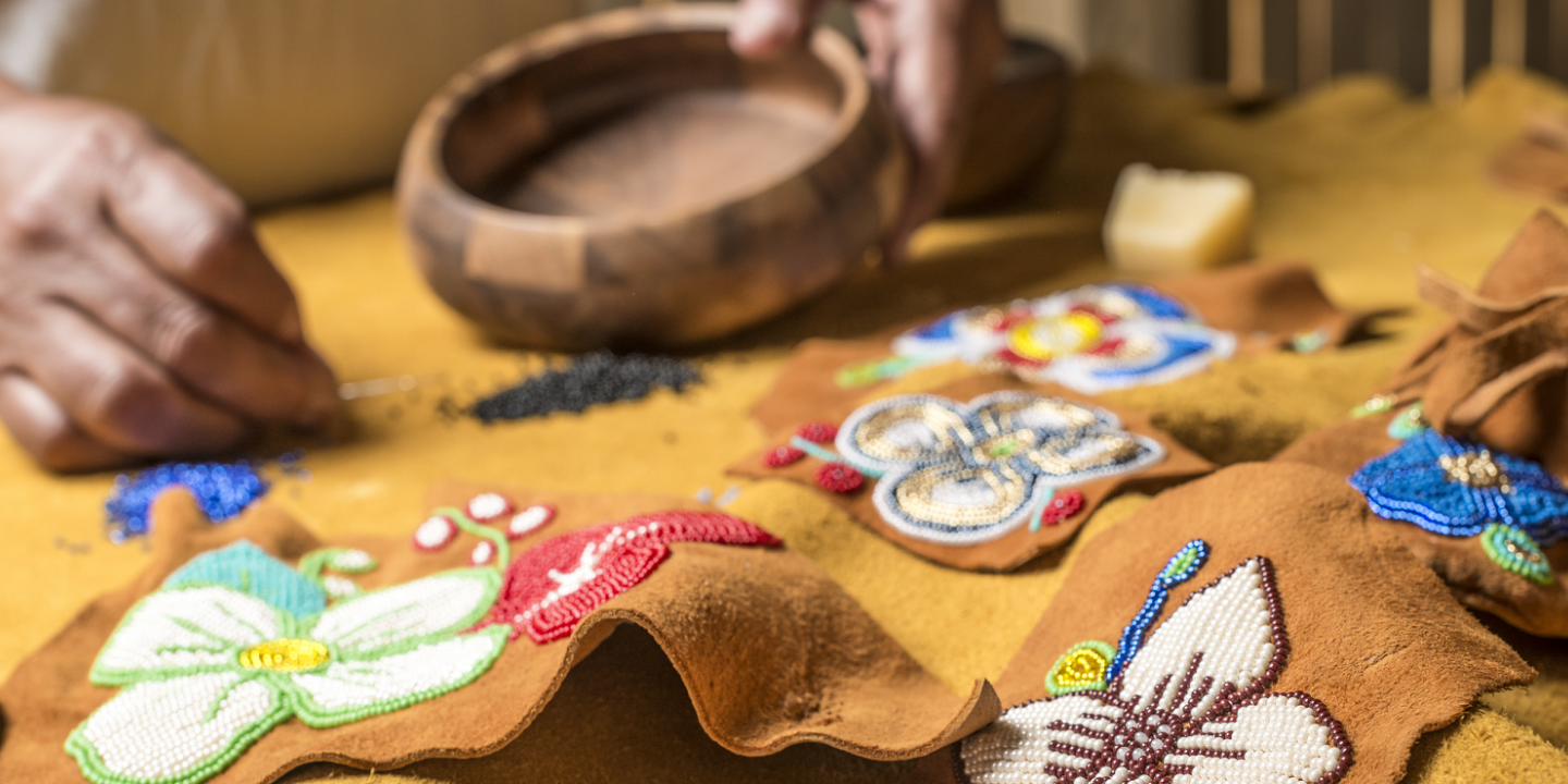 Indigenous art, Rocky Mountain House National Historic Site, Alberta