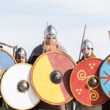 Wikinger beim Gimli Ice Festival