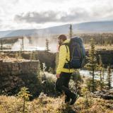 Wandern durch die Wildnis der Northwest Territories