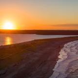 Sonnenuntergang am Strand